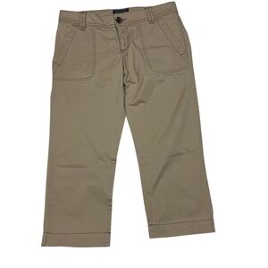 Ralph Lauren Women's Tan Cropped Pants